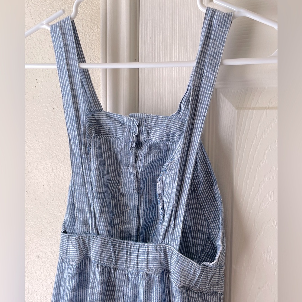 2/$12 Japna NWOT Pinstripe Pantsuit - Blue - Picture 3 of 5